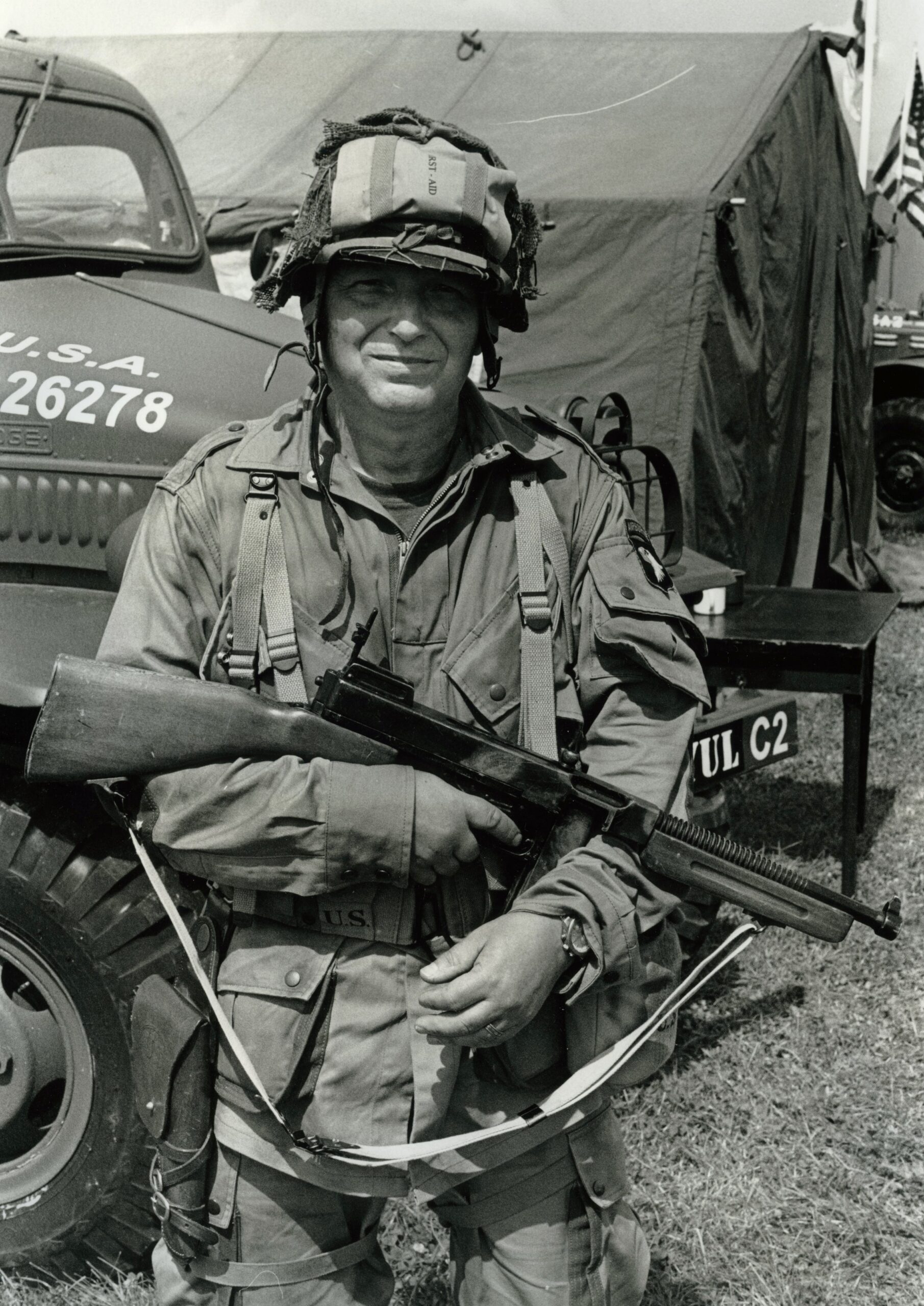 2nd World War re-enactment, Market Harborough, England