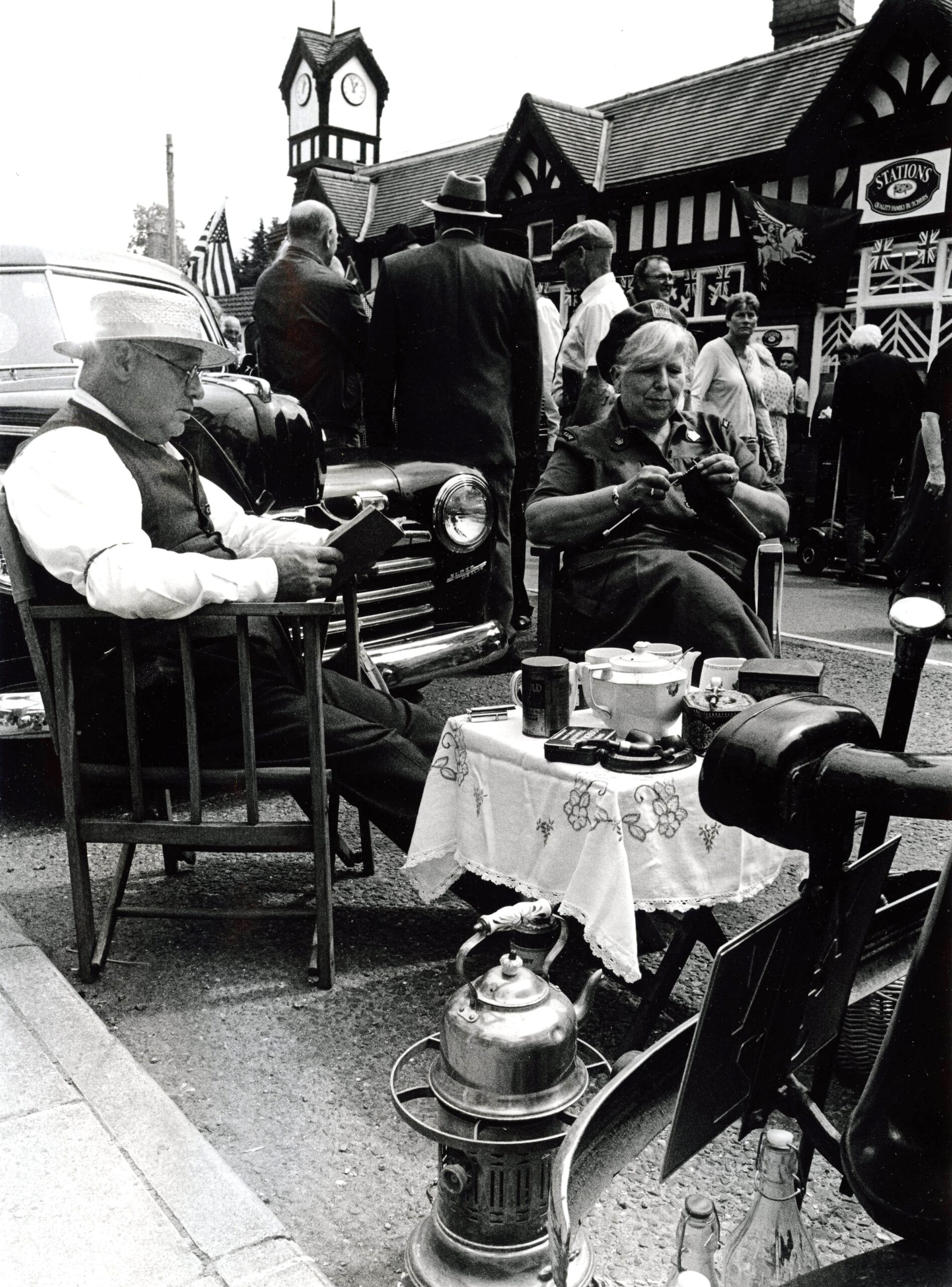 Time for Tea - 1940's re-enactment - Woodhall Spa - 2019