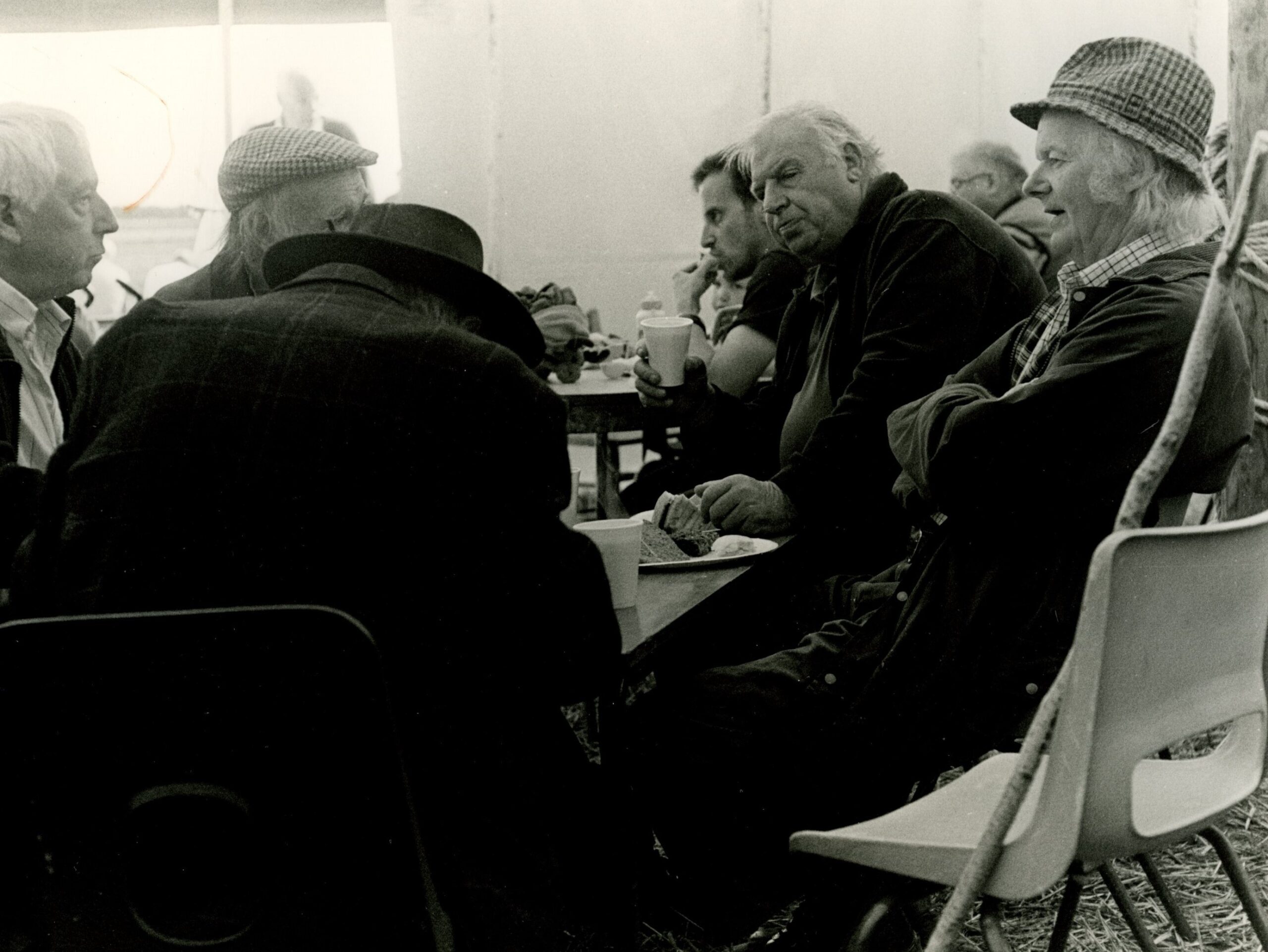 Ploughing competition tea tent - Great Casterton